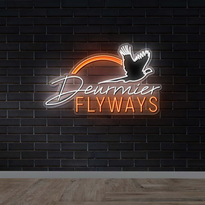 Deurmier Flyways - Premium Neon Artwork