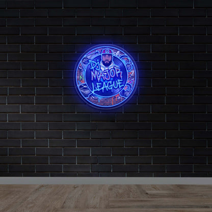 DJ MAJOR LEAGUE - Premium Neon Artwork