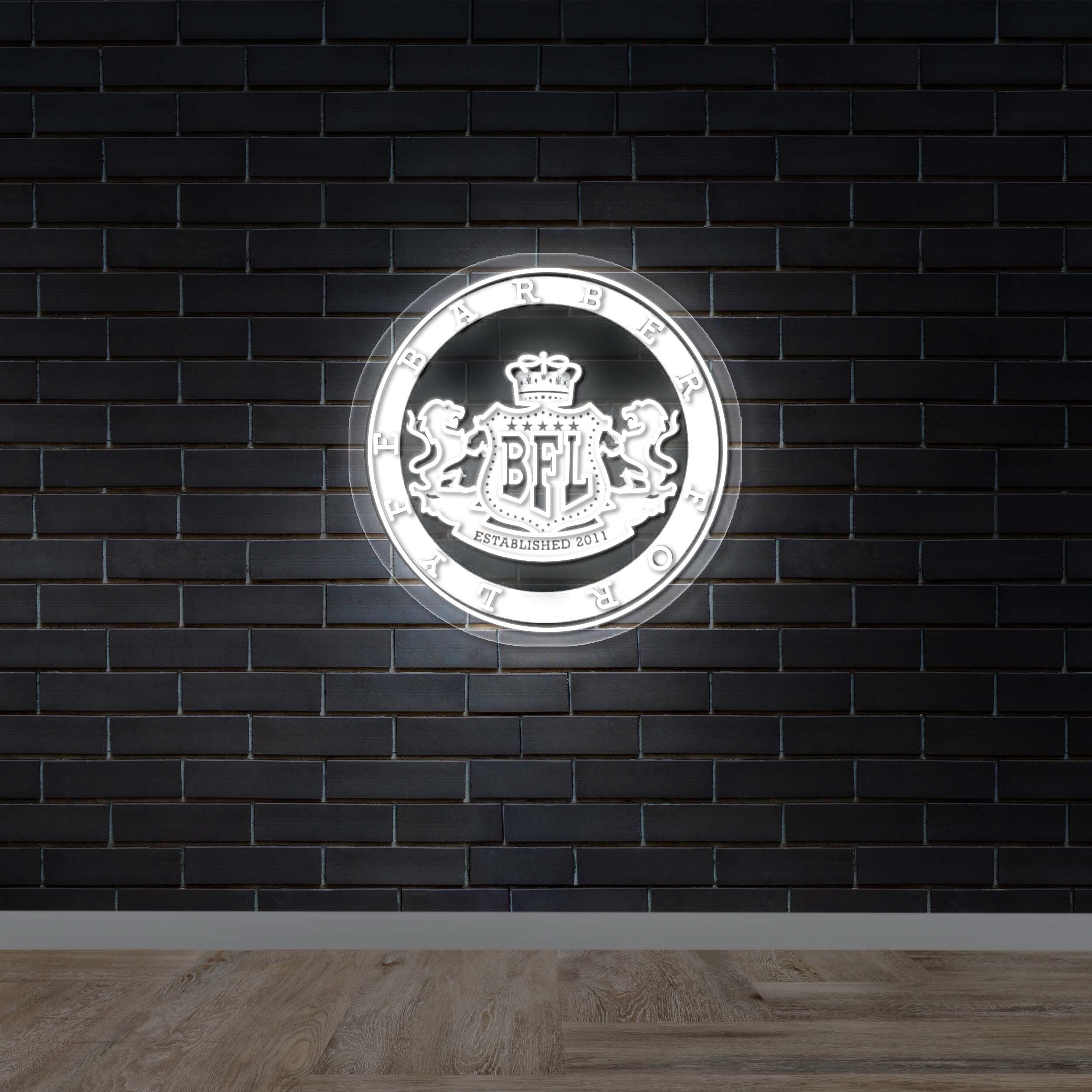 Barber for Lyfe - Premium Neon Artwork