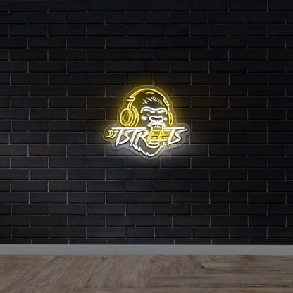 DJ TSTREETS - Premium Neon Artwork