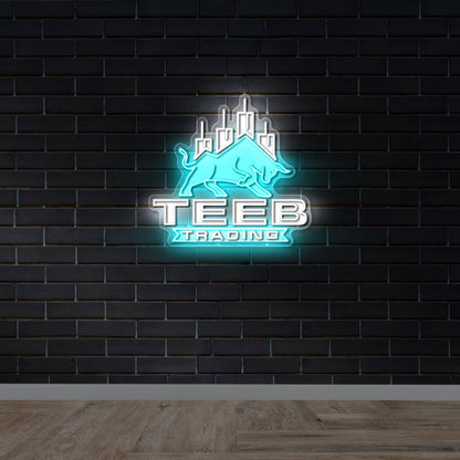 TEEB Trading - Premium Neon Artwork