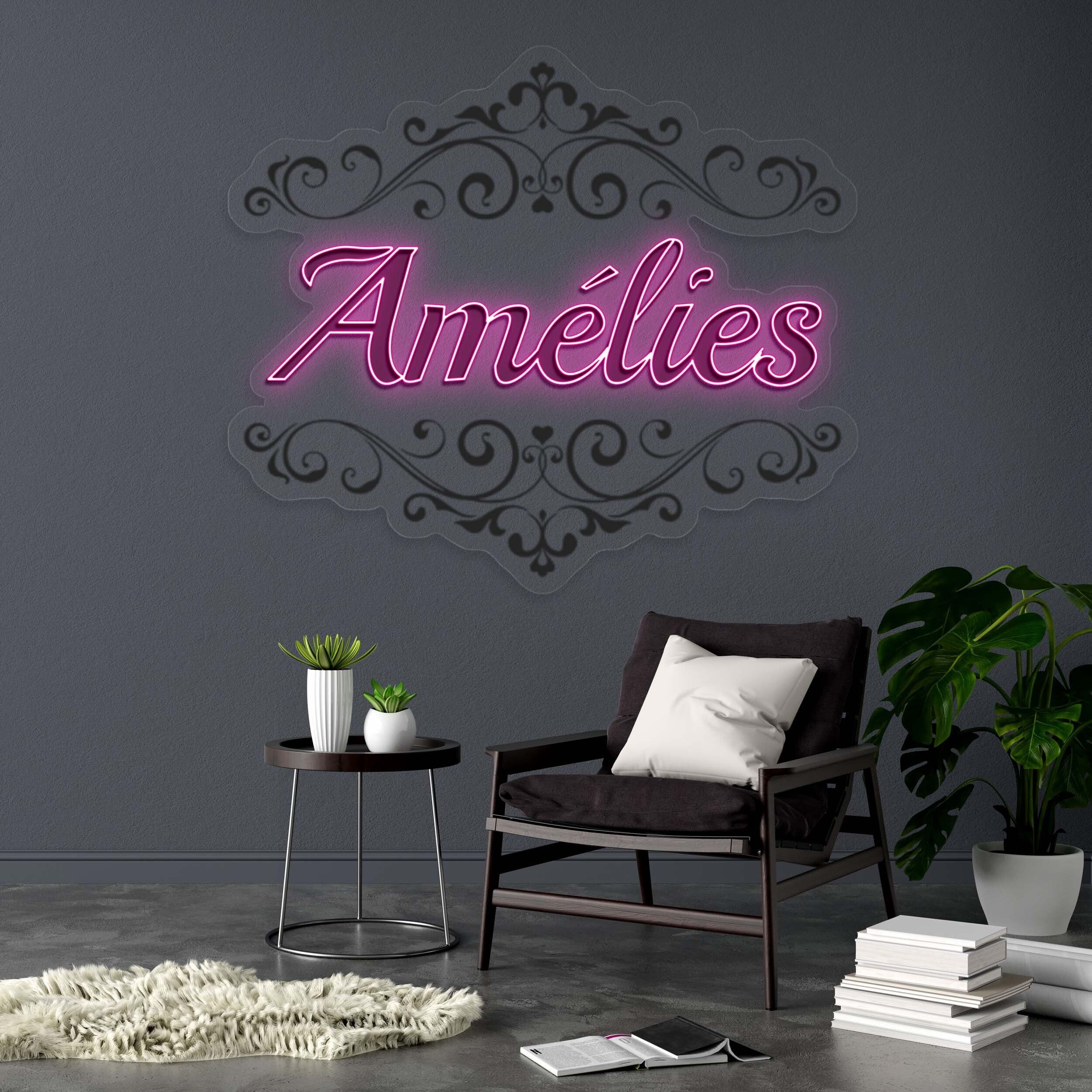 Amelies - Premium Neon Artwork