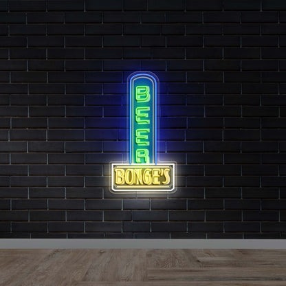 Beer Bonge's - Premium Neon Artwork