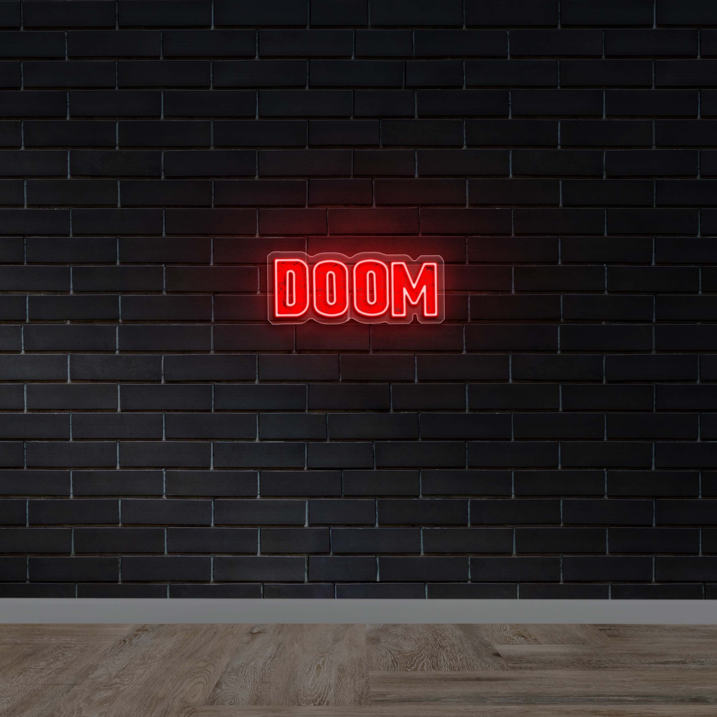 DOOM - Premium Neon Artwork