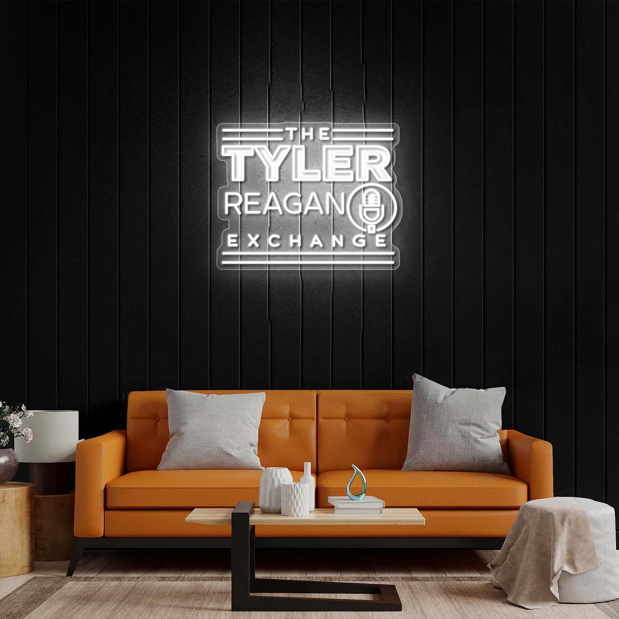 The Tyler Reagan - Premium Neon Artwork