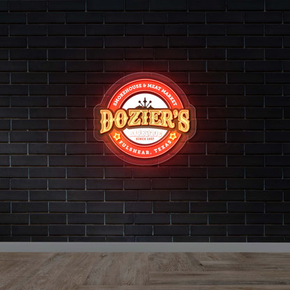 DOZIER'S - Premium Neon Artwork