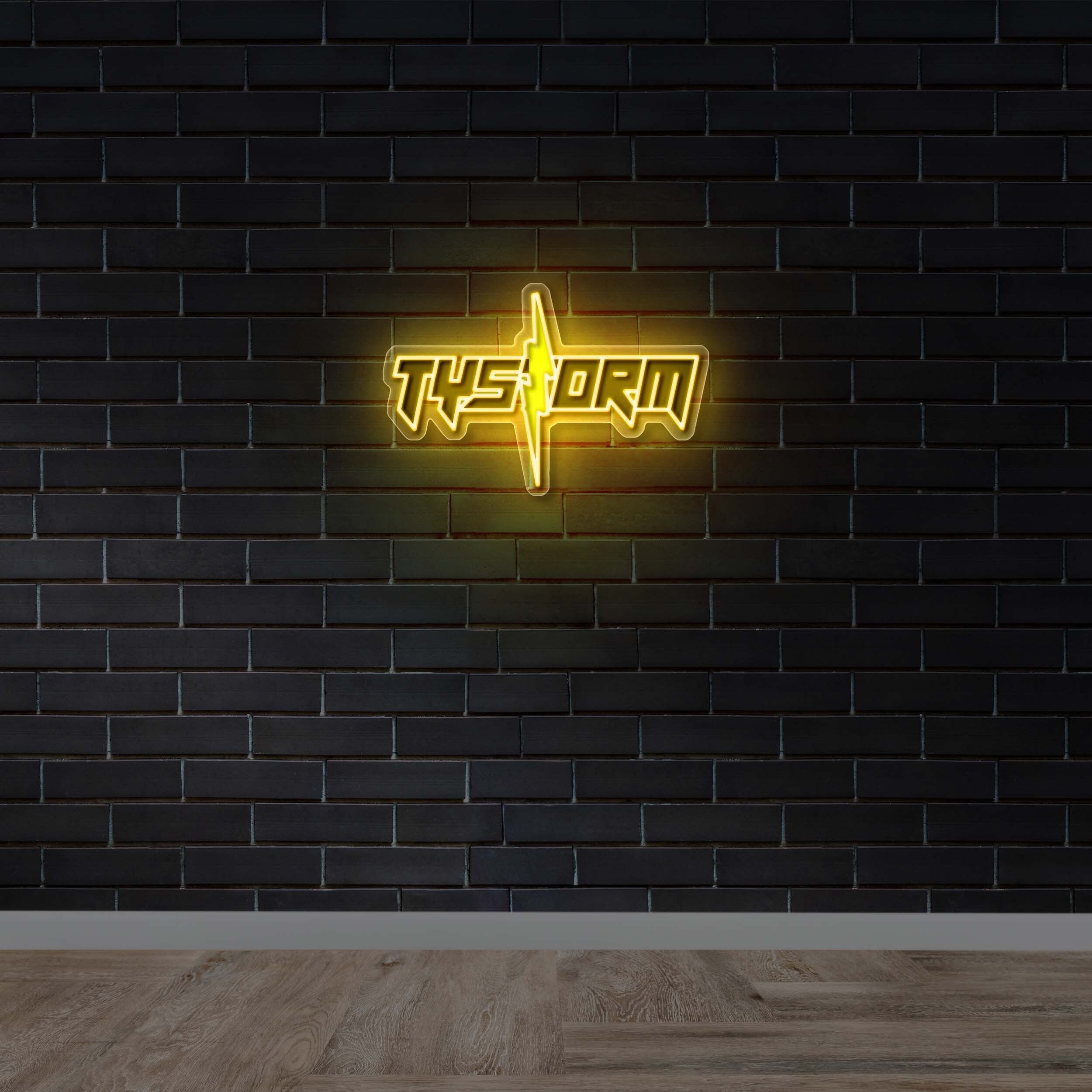 TYSTORM - Premium Neon Artwork