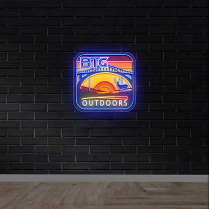 BTG OUTDOORS - Premium Neon Artwork