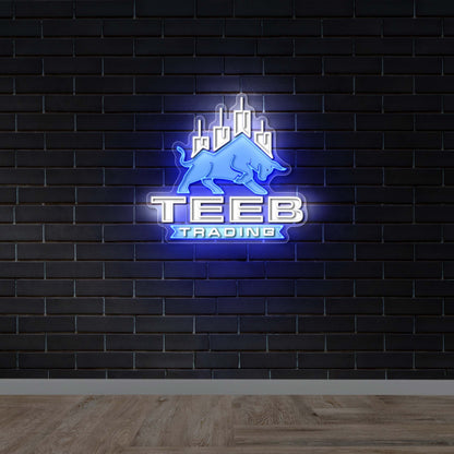 TEEB Trading - Premium Neon Artwork