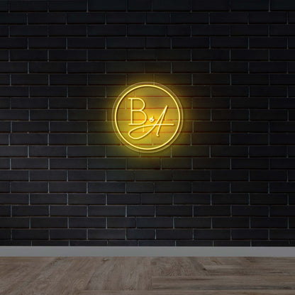 B & A - Premium Neon Artwork