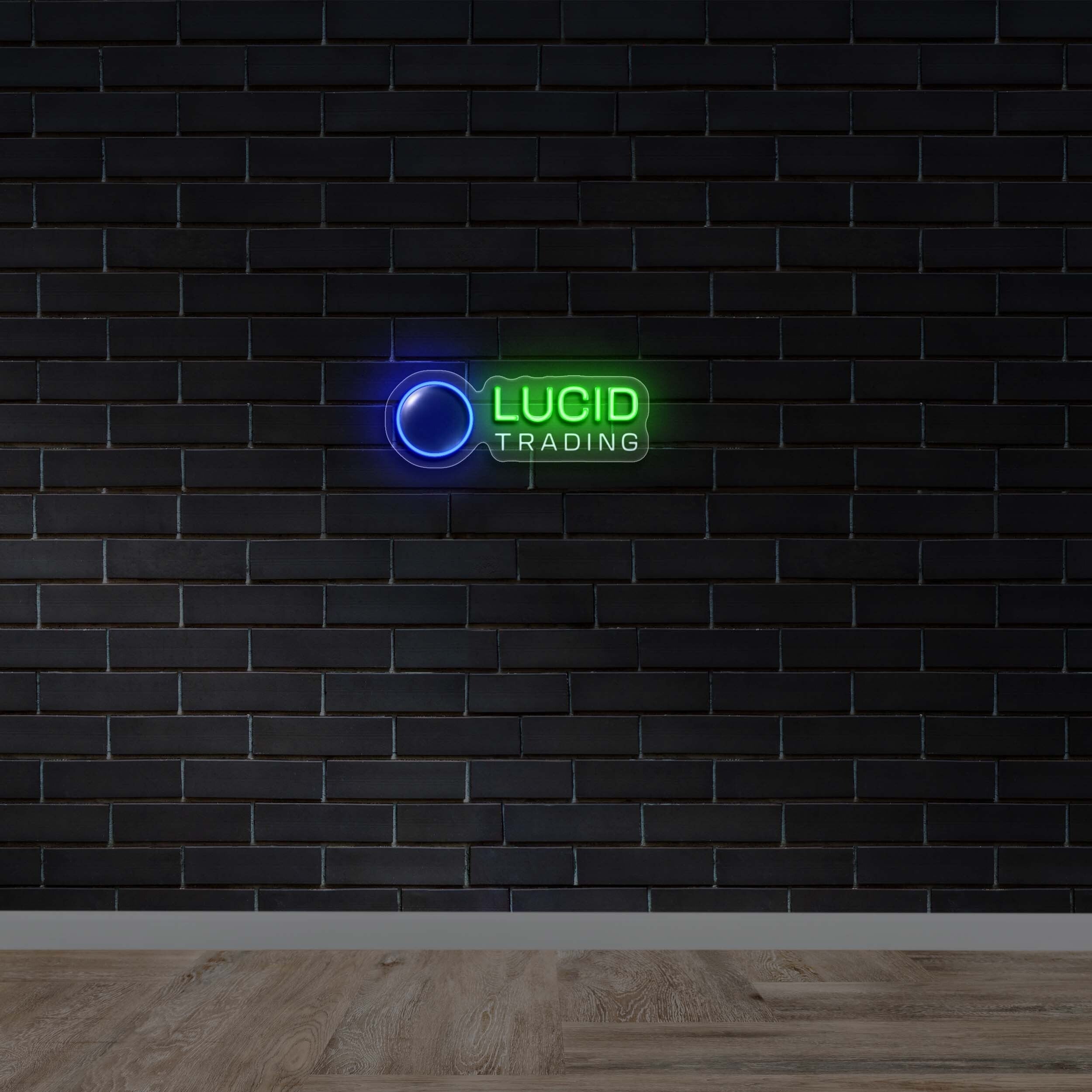 LUCID TRADING - Premium Neon Artwork