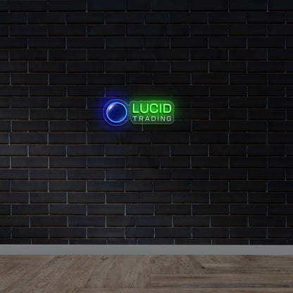 LUCID TRADING - Premium Neon Artwork