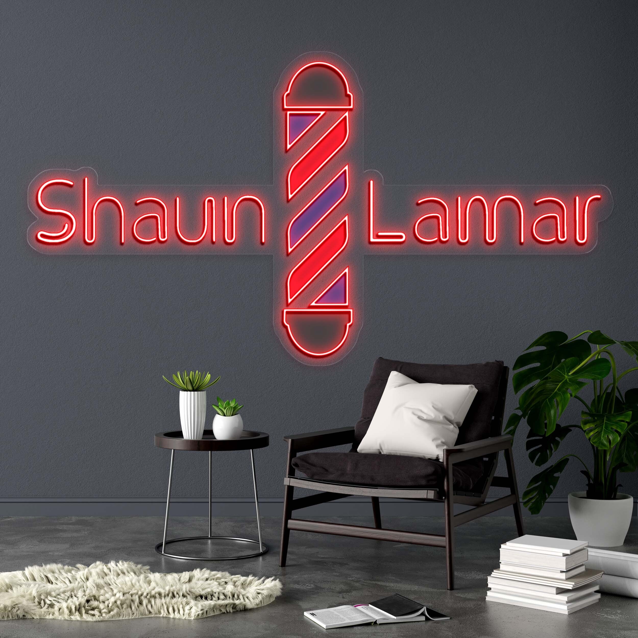 Shaun💈Lamar - Premium Neon Artwork