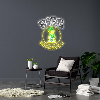 BAGGAVELI (version 2) - Premium Neon Artwork
