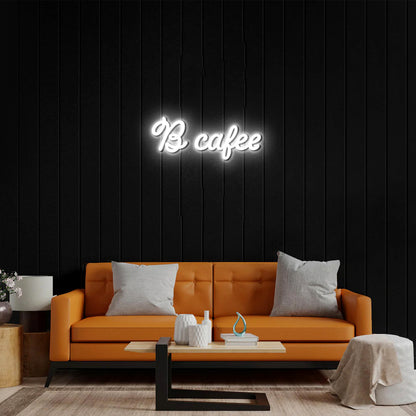 B cafee - Premium Neon Artwork
