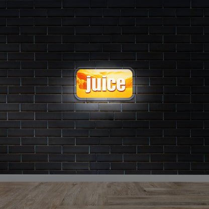 Backlit Drink Display Signs - Premium Neon Artwork