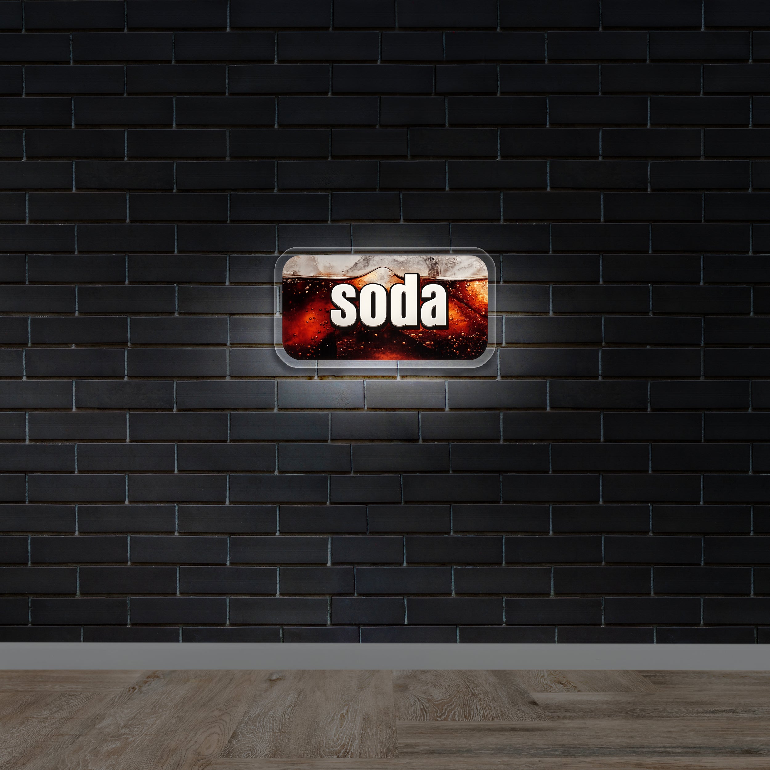 Backlit Drink Display Signs - Premium Neon Artwork