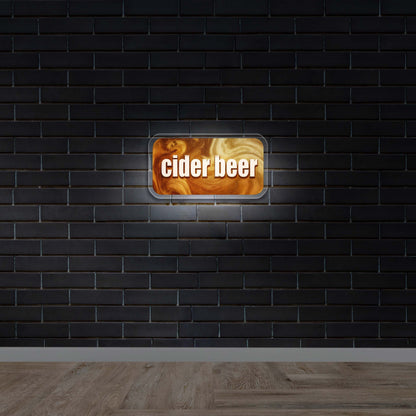 Backlit Drink Display Signs - Premium Neon Artwork