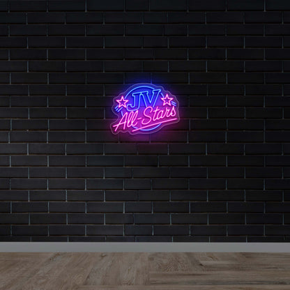 JV All-Stars - Premium Neon Artwork