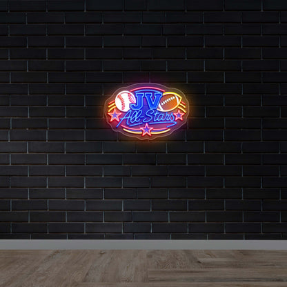 JV All-Stars (version 2) - Premium Neon Artwork