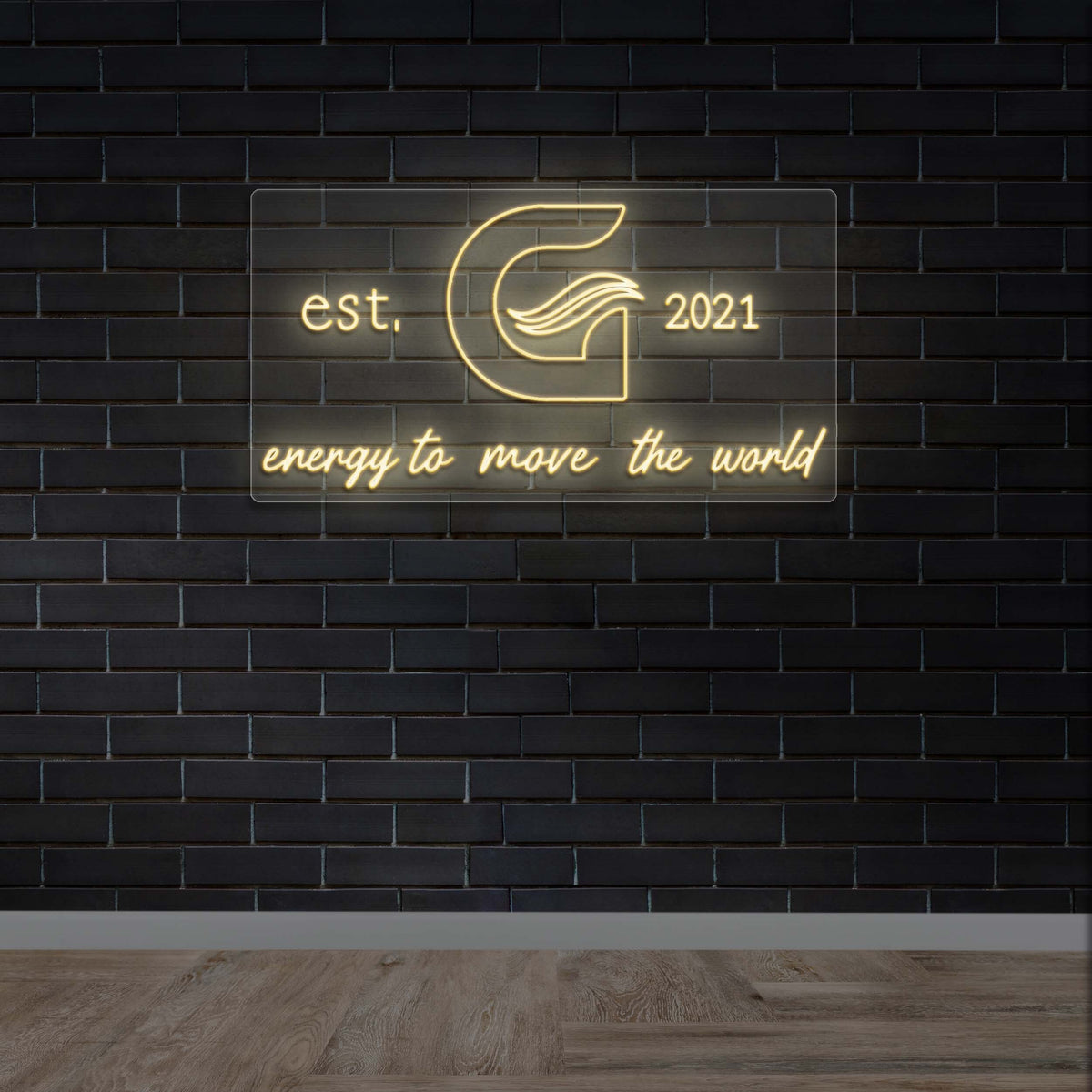 energy to move the world - Premium Neon Artwork