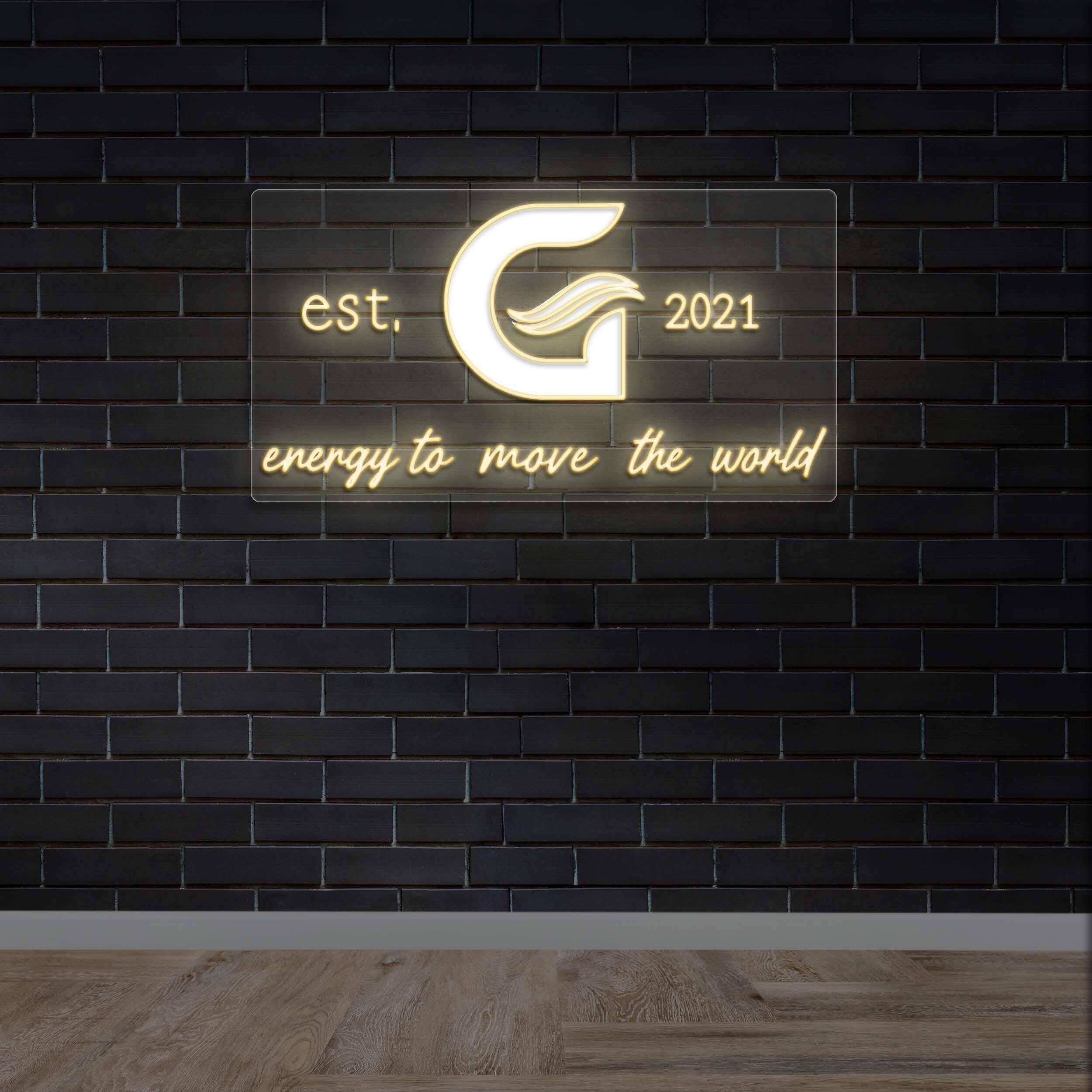 energy to move the world | 3rd Version - Premium Neon Artwork
