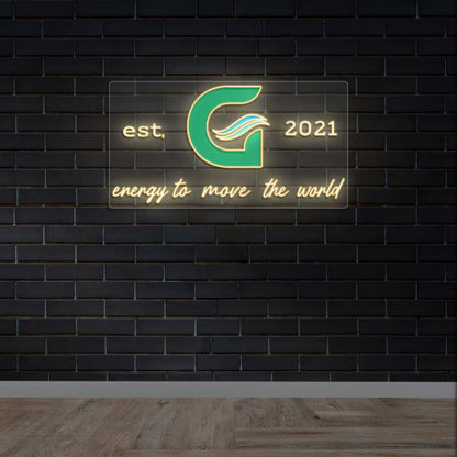 energy to move the world - Premium Neon Artwork