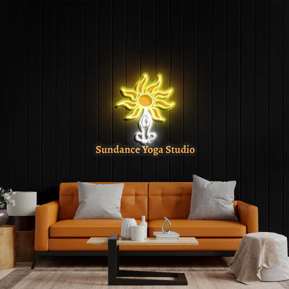 Sundance Yoga Studio - Premium Neon Artwork