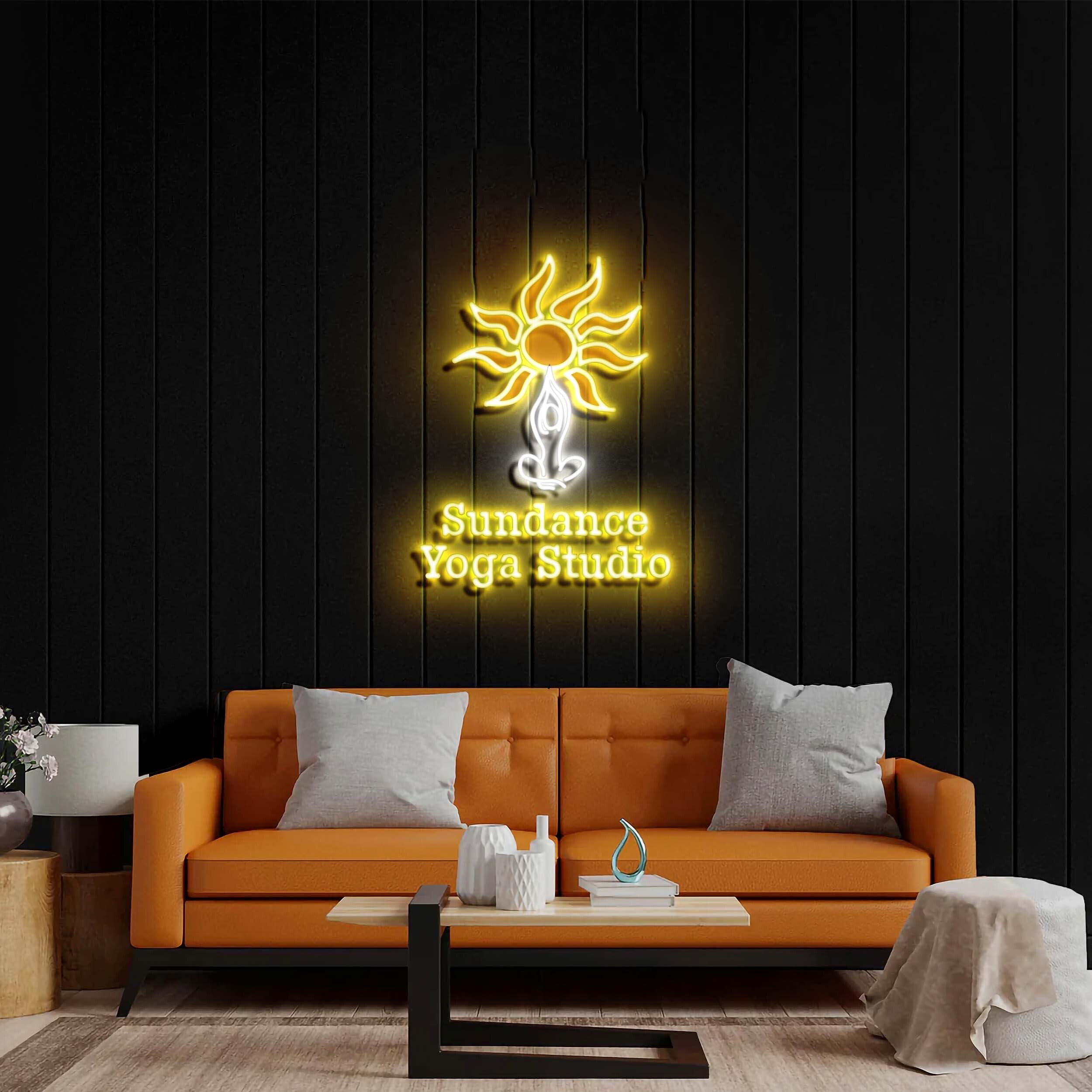 Sundance Yoga Studio - Premium Neon Artwork