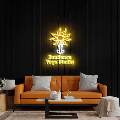 Sundance Yoga Studio - Premium Neon Artwork