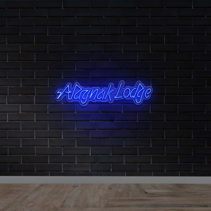 Alagnak Lodge - Premium Neon Artwork