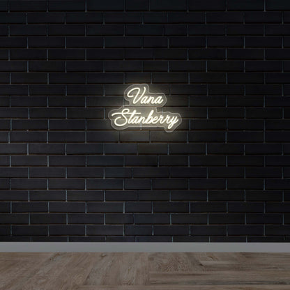 Vana Stanberry - Premium Neon Artwork