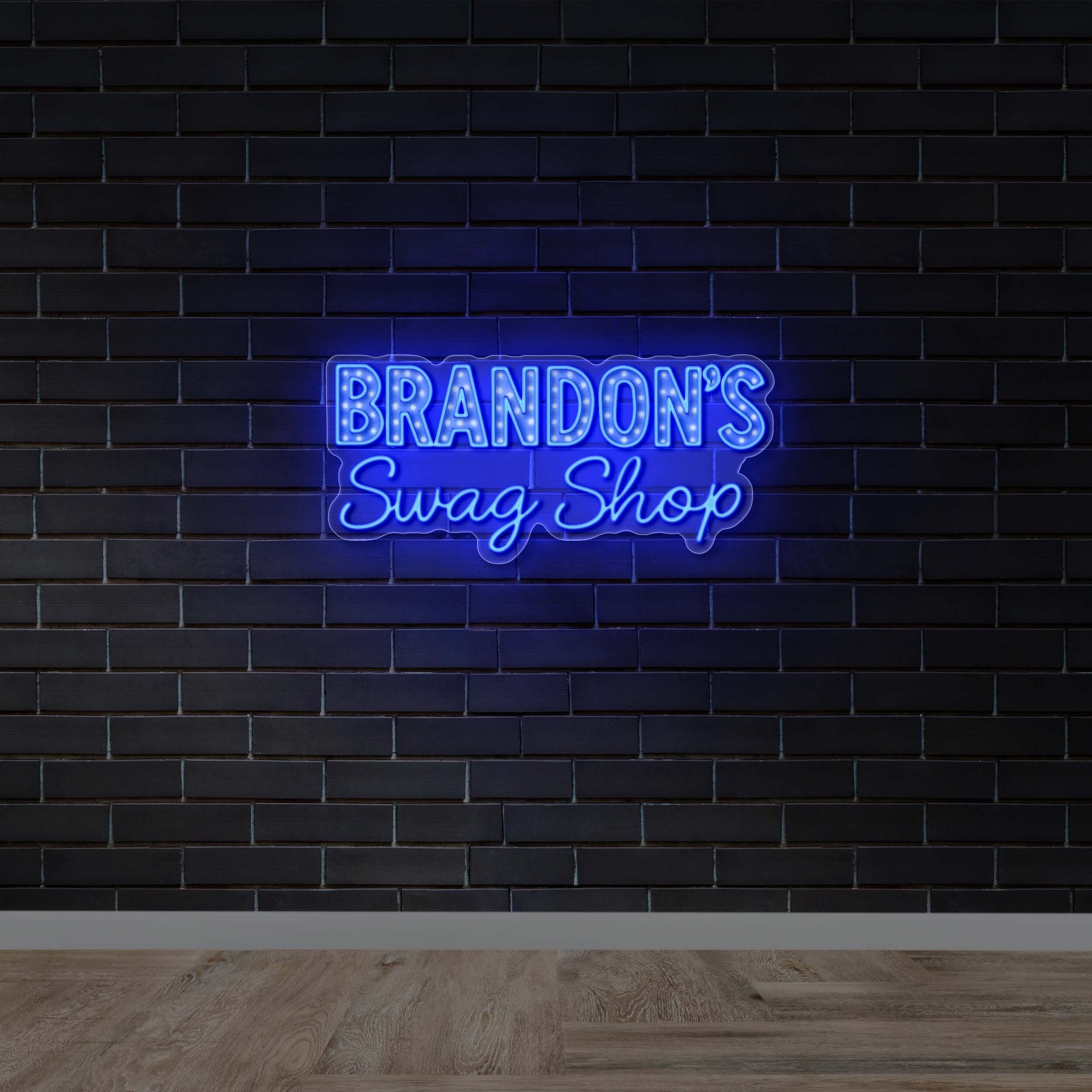 BRANDON'S Swag Shop - Premium Neon Artwork