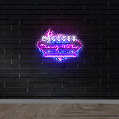 CHAVEZ-VALLIN - Premium Neon Artwork
