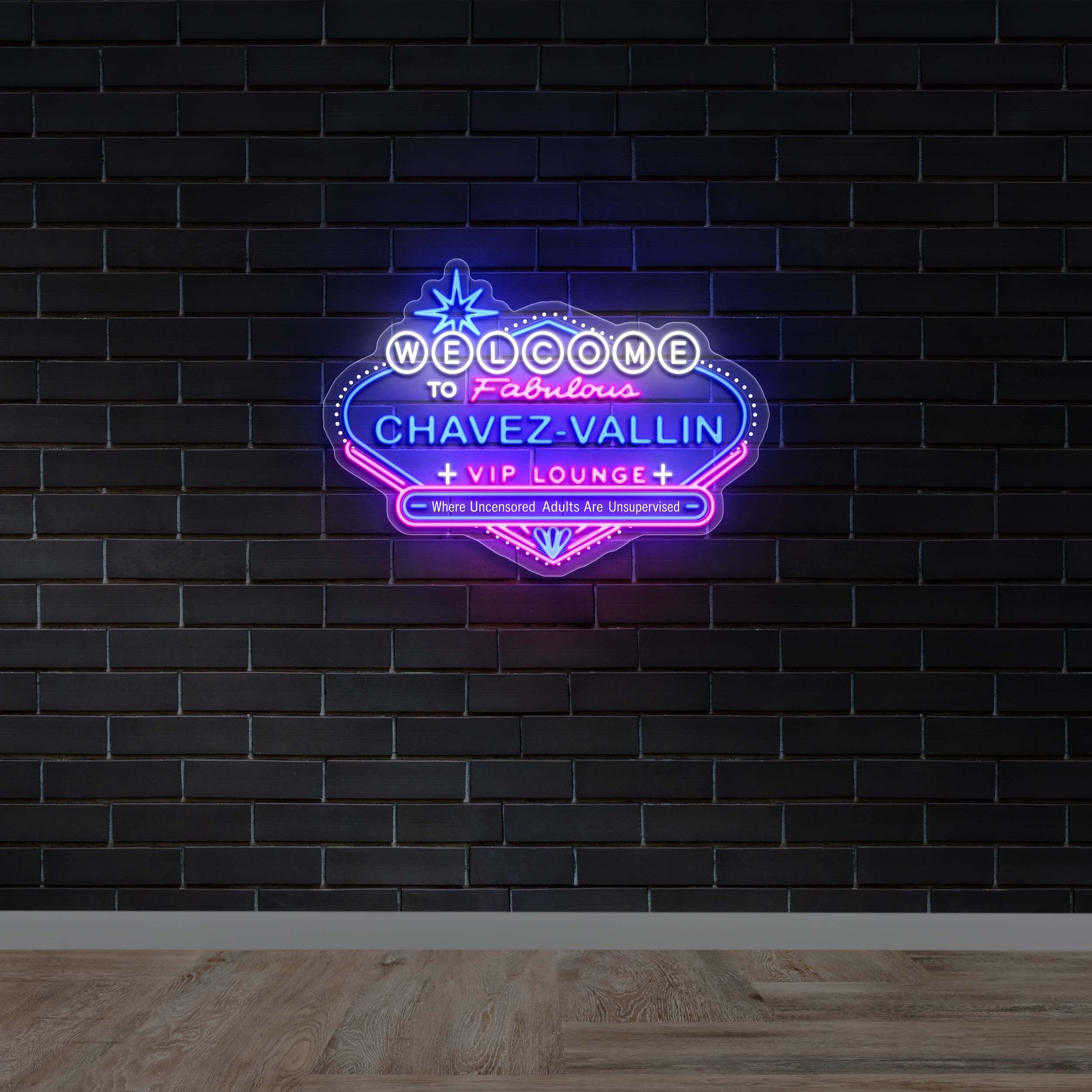 CHAVEZ-VALLIN | 2nd Version - Premium Neon Artwork