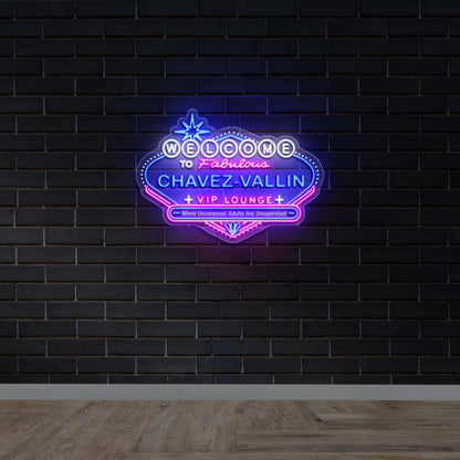 CHAVEZ-VALLIN | 2nd Version - Premium Neon Artwork