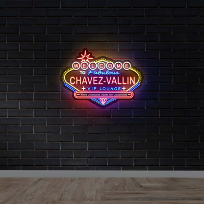 CHAVEZ-VALLIN | 2nd Version - Premium Neon Artwork