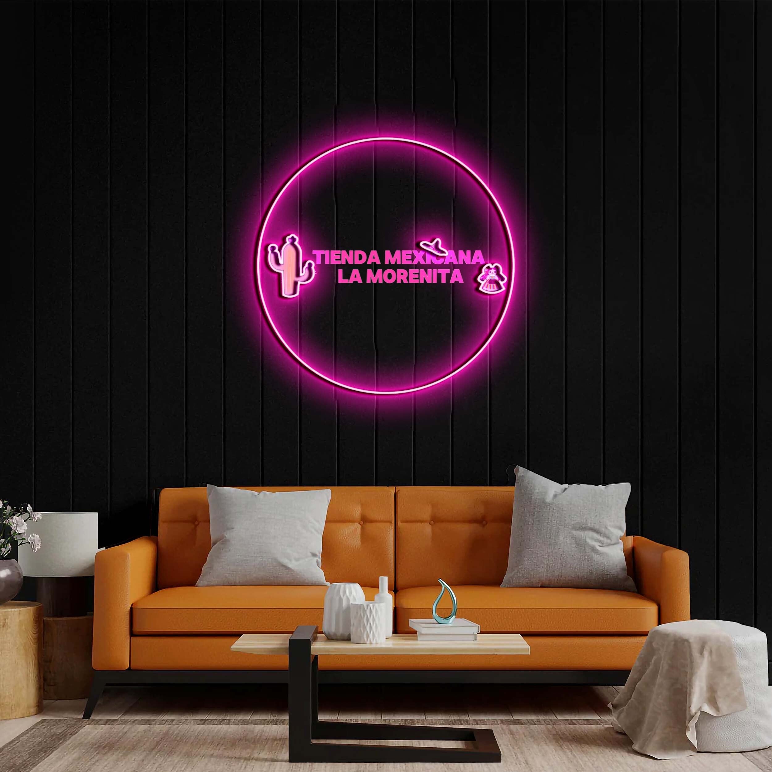 TIENDA MEXICANA - Premium Neon Artwork