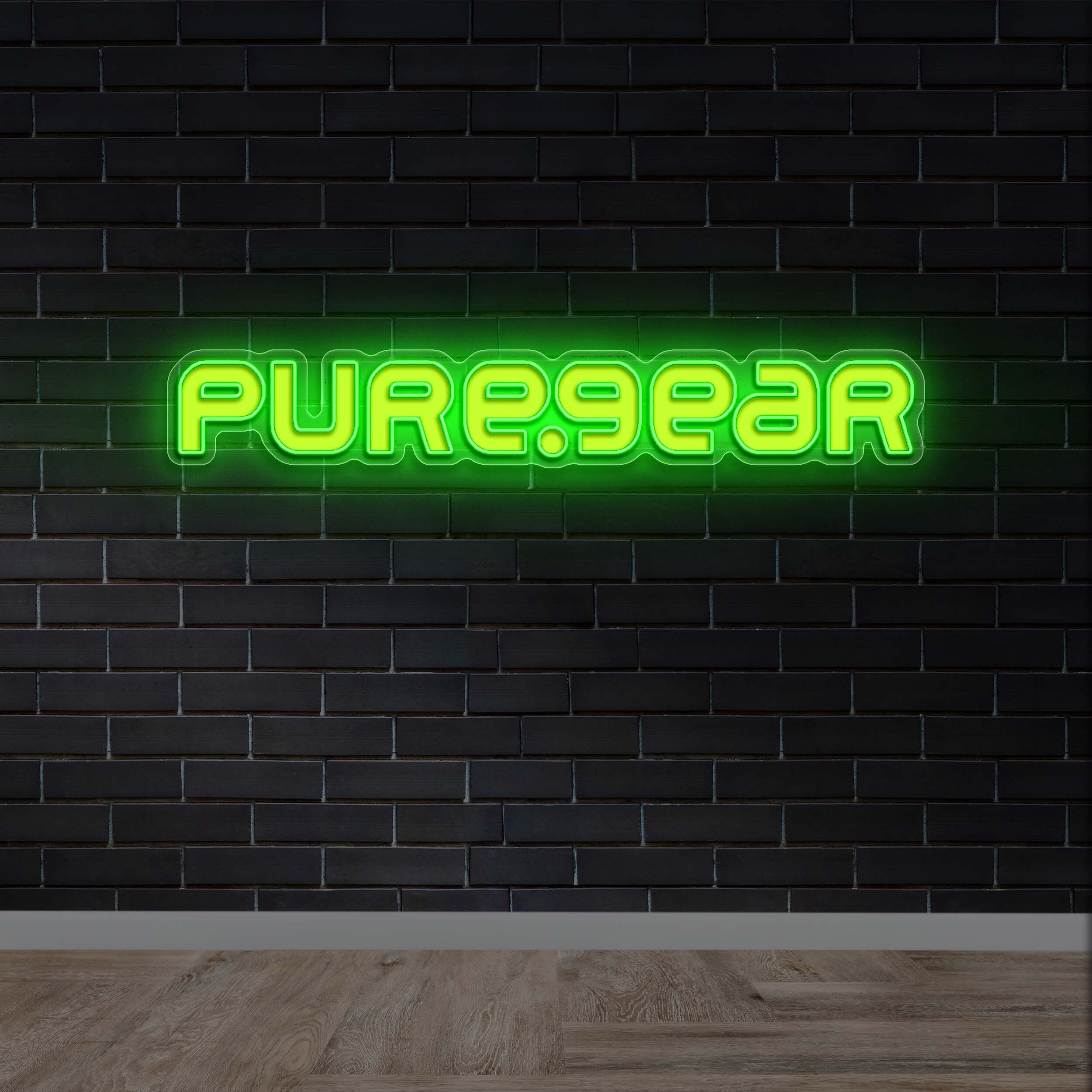 PURE.GEAR - Premium Neon Artwork