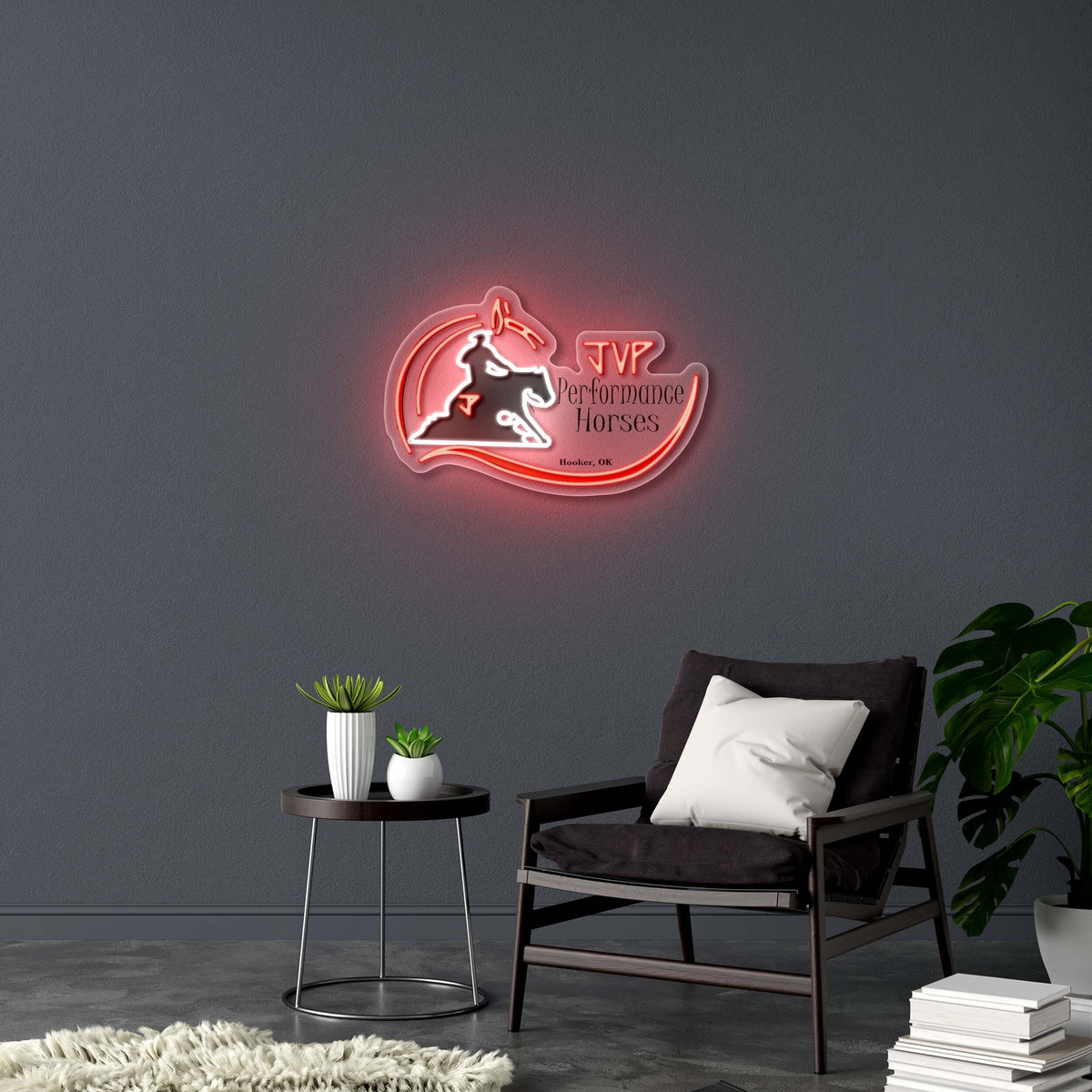 JVP Performance Horses - Premium Neon Artwork