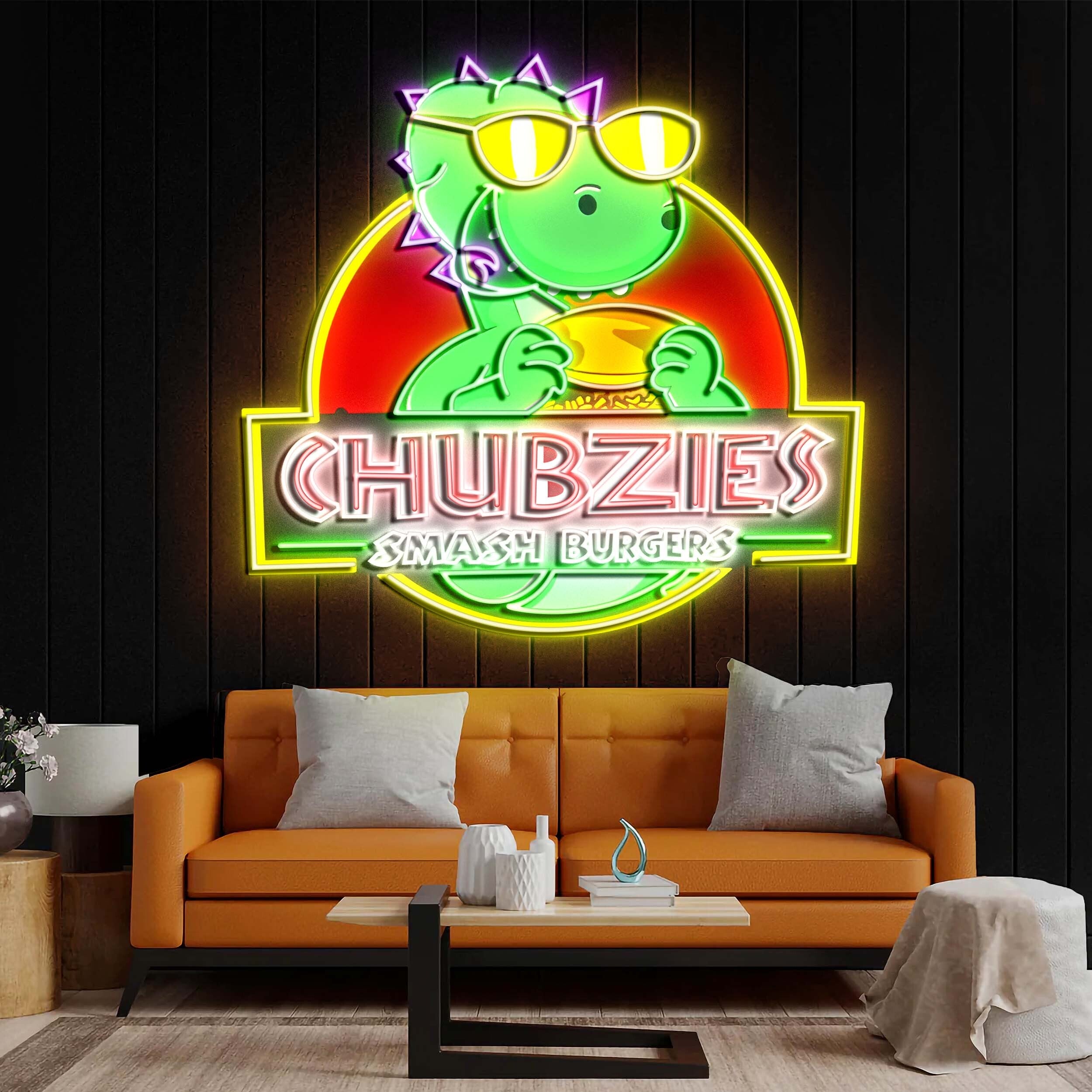 CHUBZIES - Premium Neon Artwork