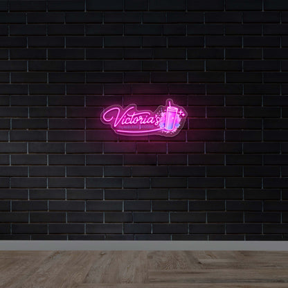 Victoria's - Premium Neon Artwork