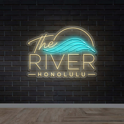 The River Honolulu - Premium Neon Artwork