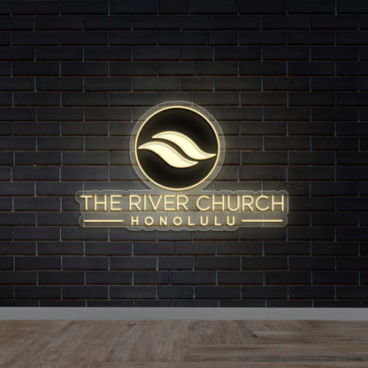 The River Church Honolulu - Premium Neon Artwork