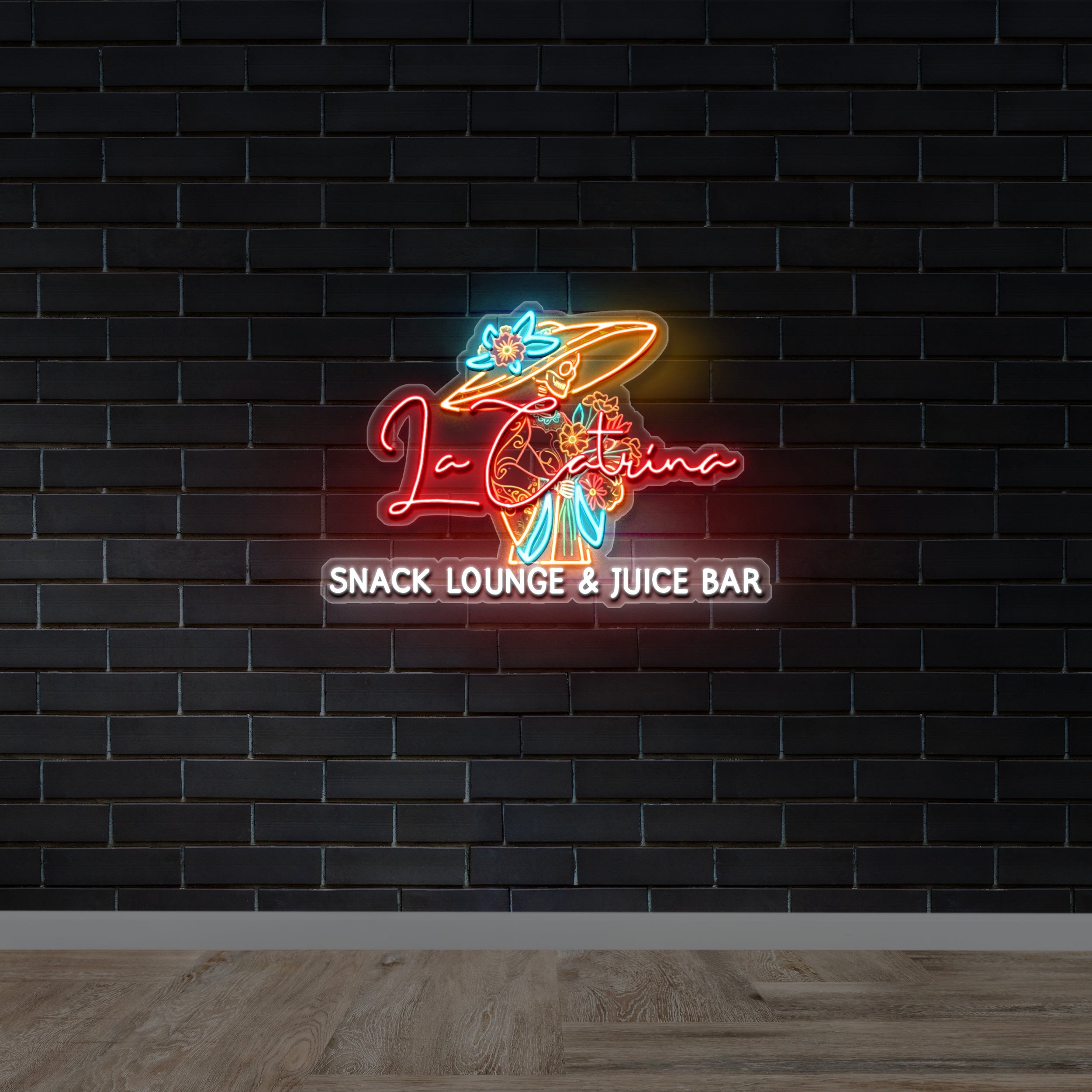 La Catrina - Premium Neon Artwork