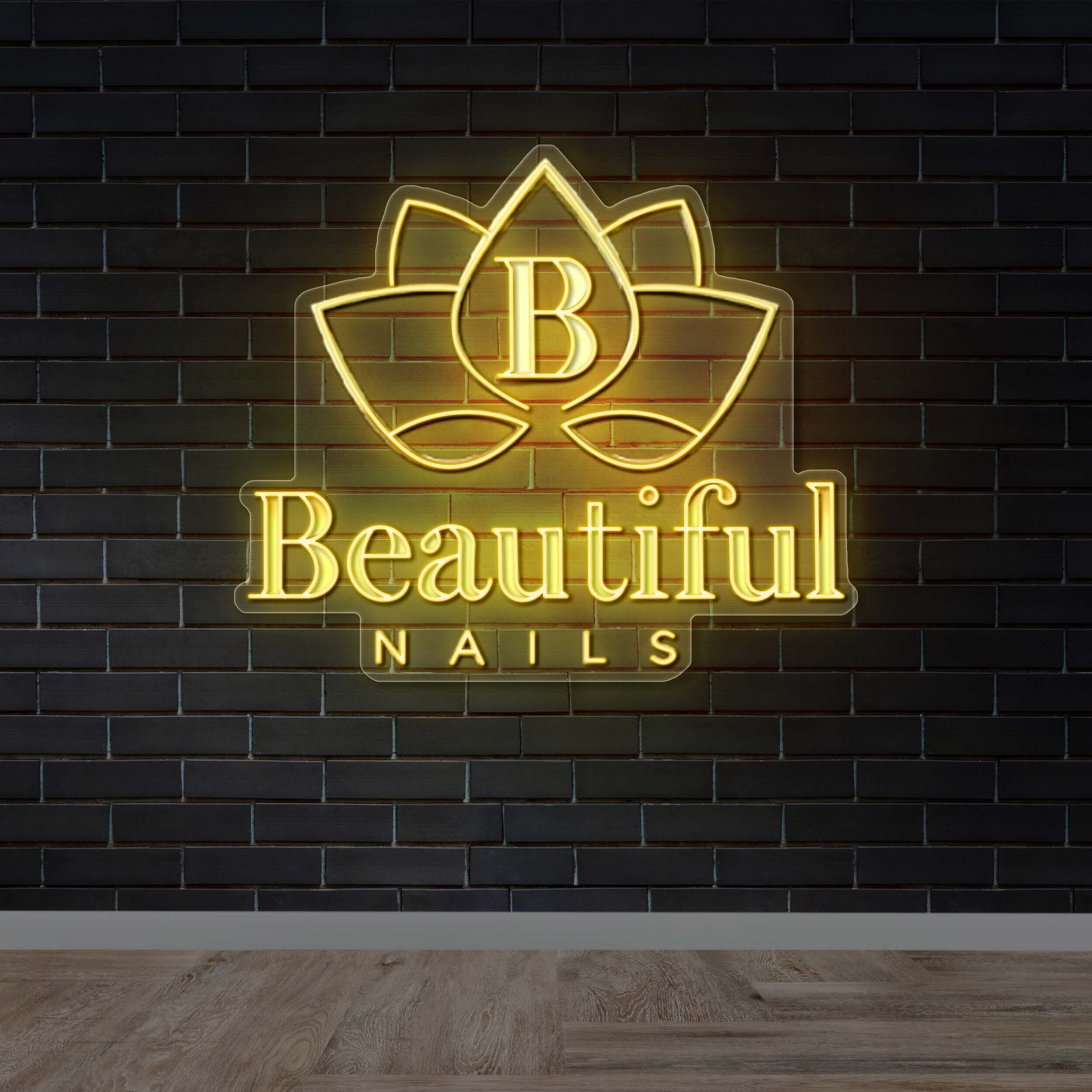 Beautiful Nails - Premium Neon Artwork