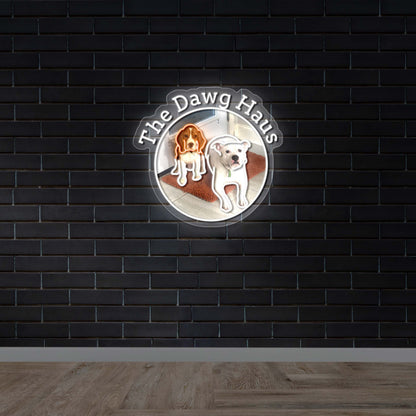 The Dawg Haus - Premium Neon Artwork