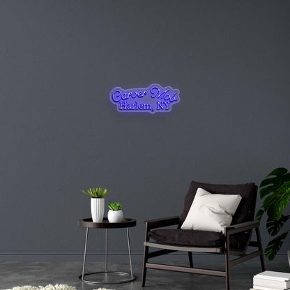 Carver Mob Harlem, NY - Premium Neon Artwork