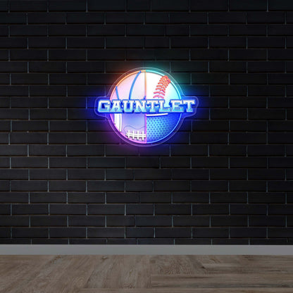 Gauntlet - Premium Neon Artwork