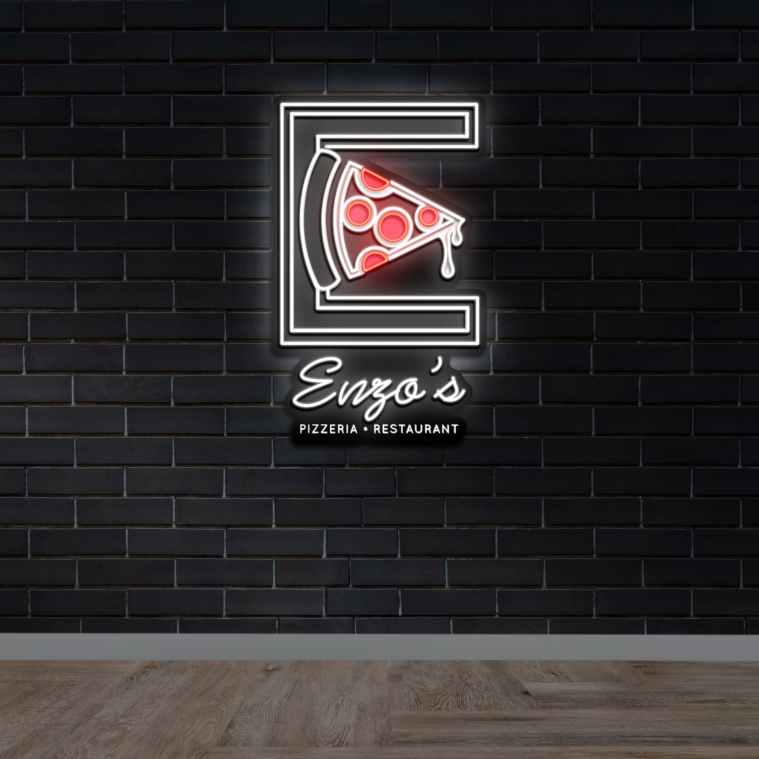 ENZO'S - Premium Neon Artwork